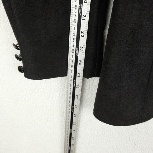 Pioneer Wear Blazer Mens 42R Black Felt Western Two Button Vented Made In USA - Picture 11 of 15